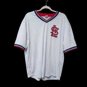 Men's Cardinals White and‎ Red Sports Jersey Nooooooooot Size Extra Large